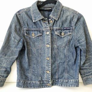 2/30$ DKNY Jeans jacket (faded effect) EUC